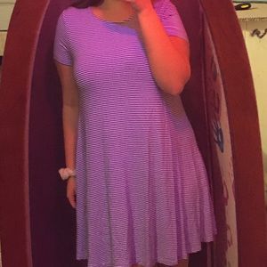 Old Navy striped T-shirt dress